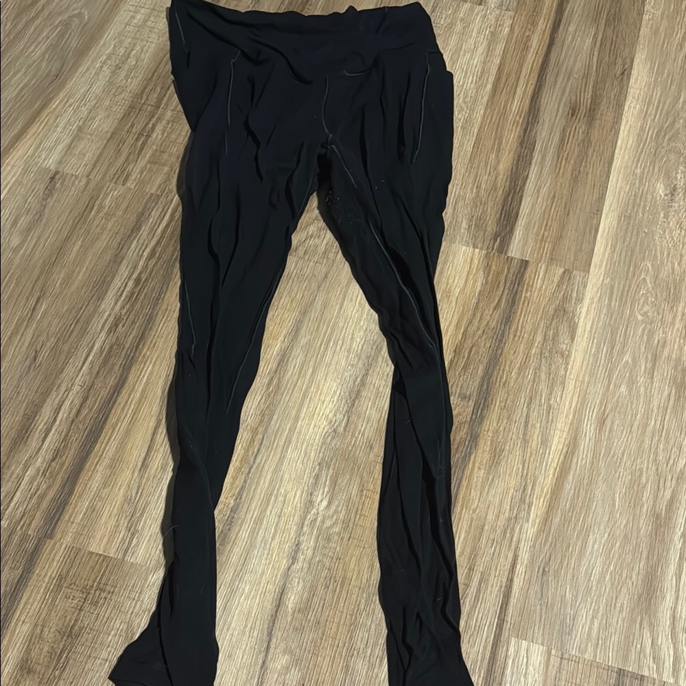 Black High-Waisted Leggings